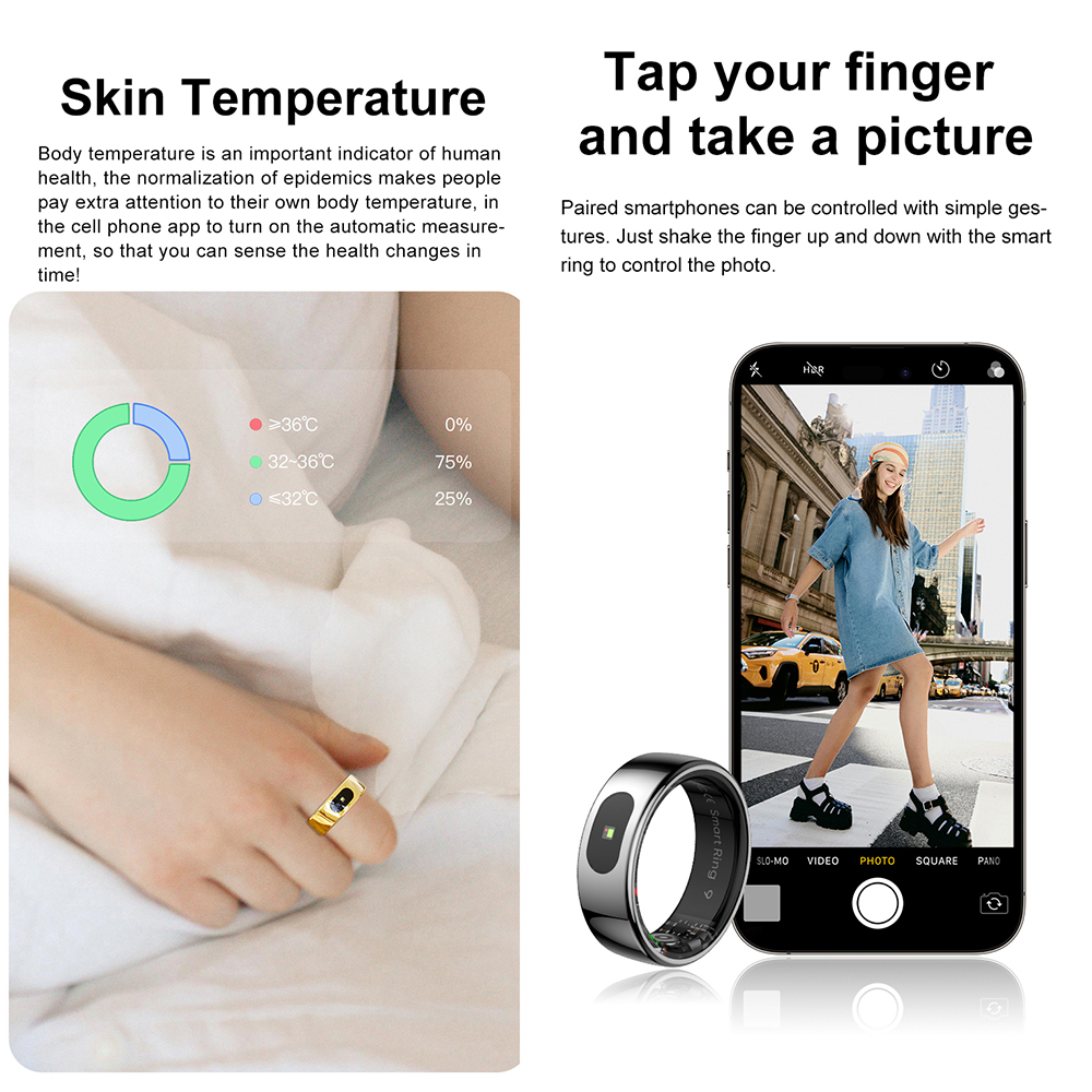 R08 Fitness Tracker Smart Ring – Temperature Ring Skin Bewertung und Preis