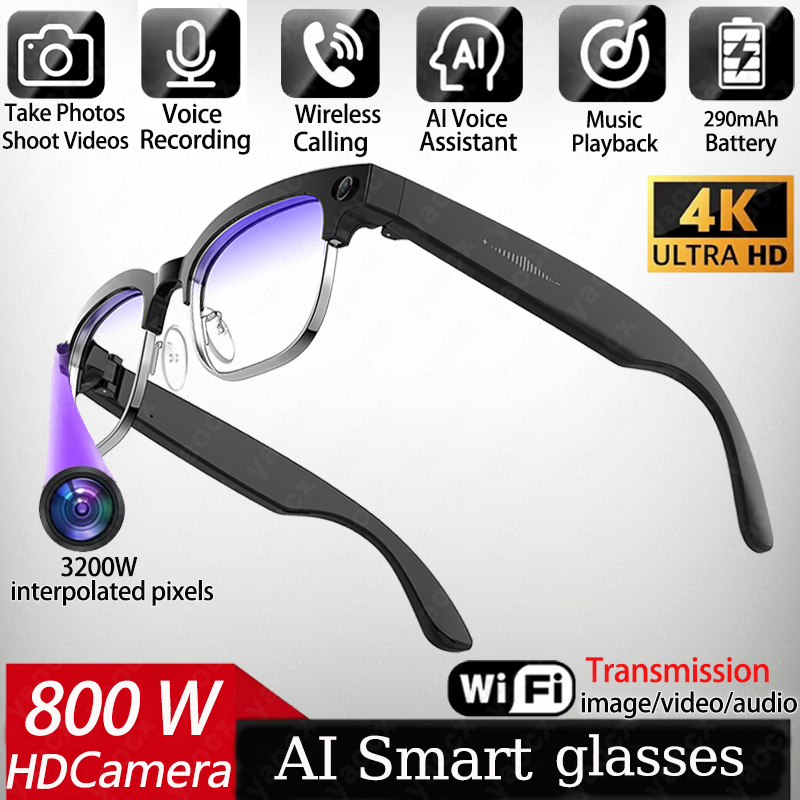 4K Smart AI Glasses 8MP Camera – Smart Glasses Lens Bewertung und Preis