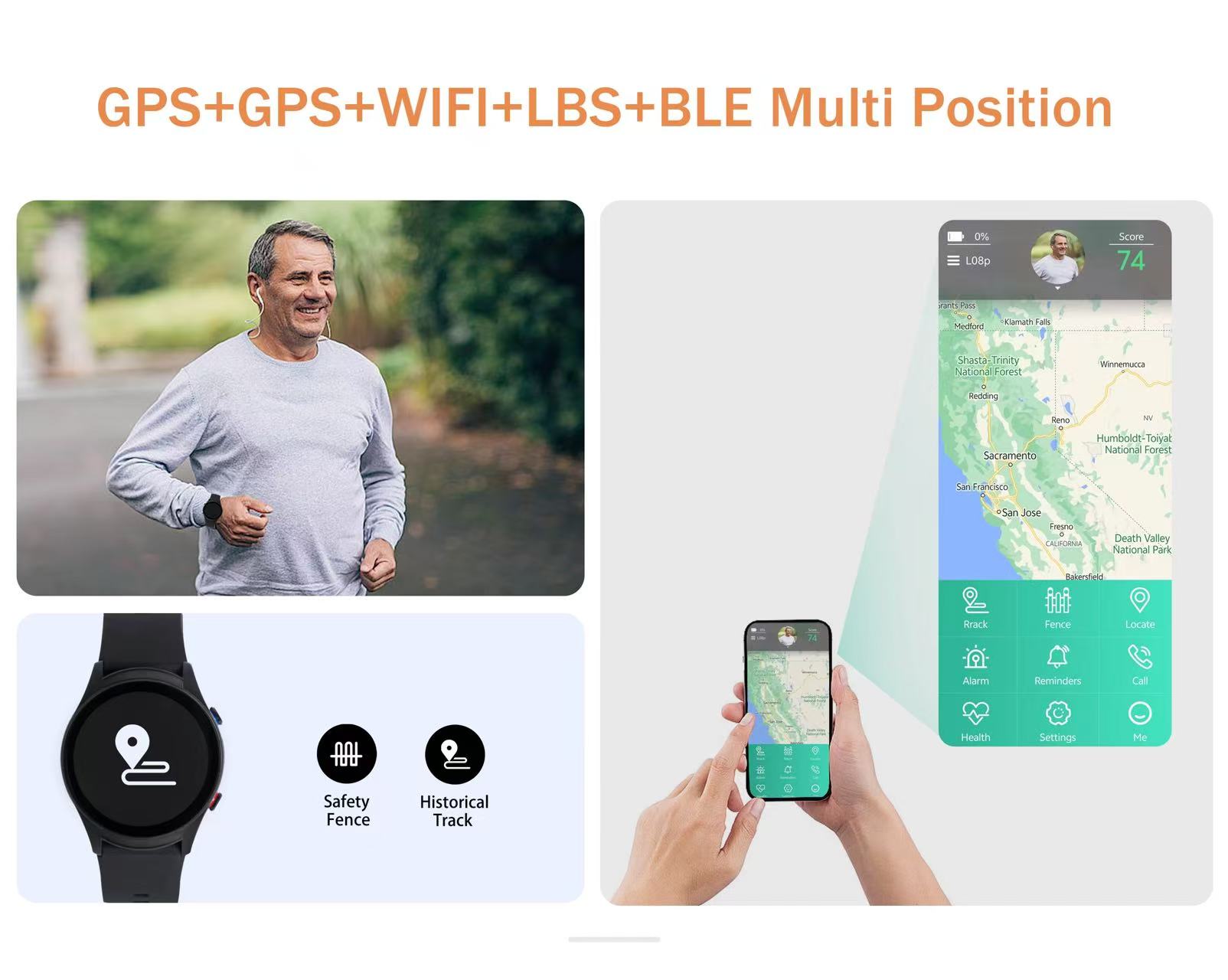 4G Elderly care smart watch Fa – Fall Detection Watch Bewertung und Preis