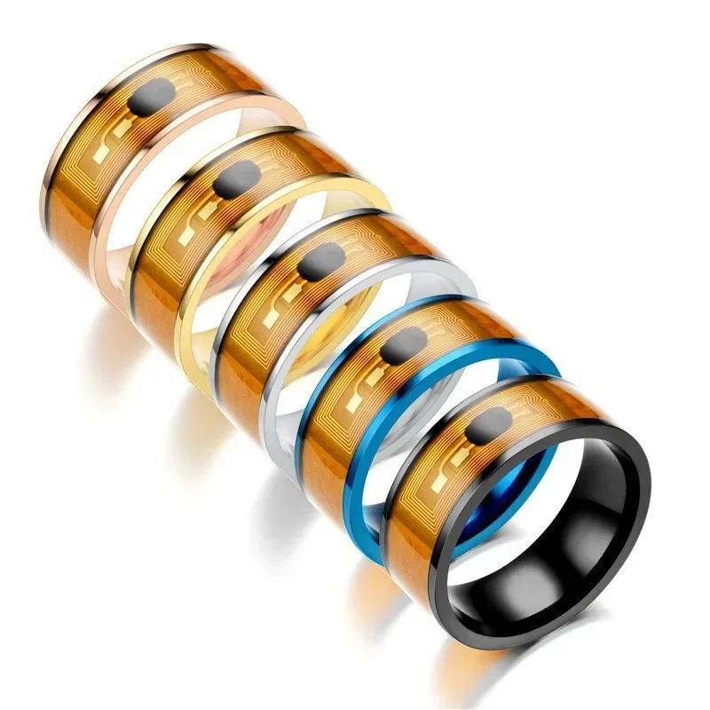 Luxury NFC Stainless Steel Pho – Smart Ring Nfc Pay Bewertung und Preis
