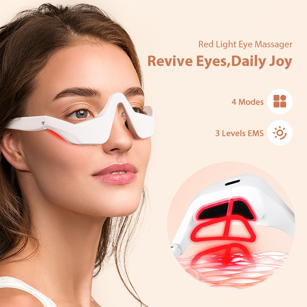 Eye Massager Under Eye Red Lig – Light Therapy Glasses Bewertung und Preis