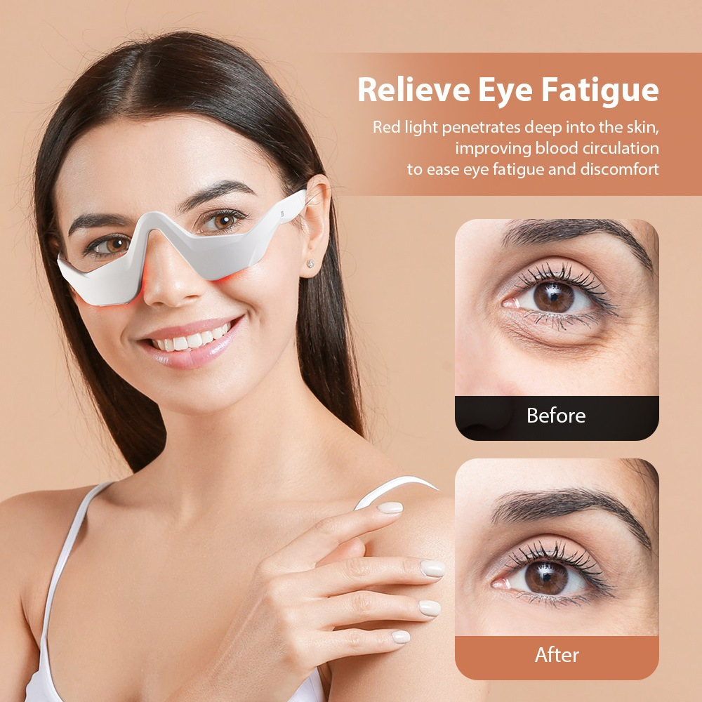 Eye Massager Under Eye Red Lig – Light Therapy Glasses Bewertung und Preis