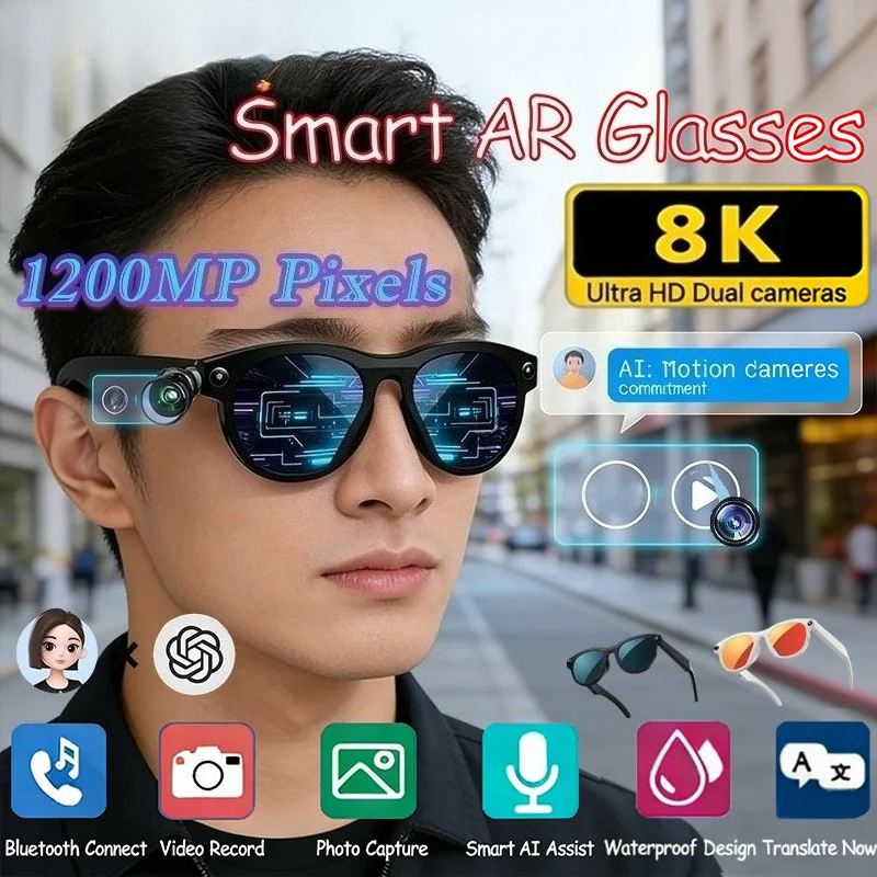 8KHD Smart AI Glasses Color Ch – Smart Glasses Lens Bewertung und Preis