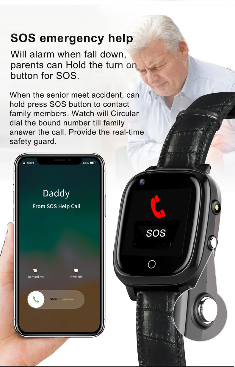 Elderly Smart Watch For Old Pe – Fall Detection Watch Bewertung und Preis