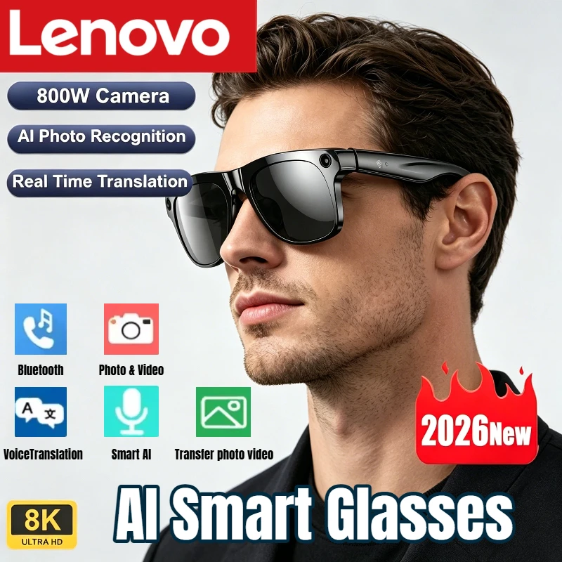 Lenovo AI Smart Glasses 8K HD  – Smart Glasses Lens Bewertung und Preis