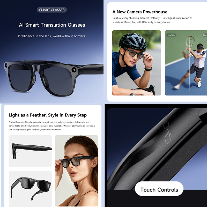 2026 New AI Smart Translation  – Smart Glasses Lens Bewertung und Preis